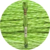 DMC Mouliné Spécial 25 Broderigarn, Ensfarvet, Grønne nuancer